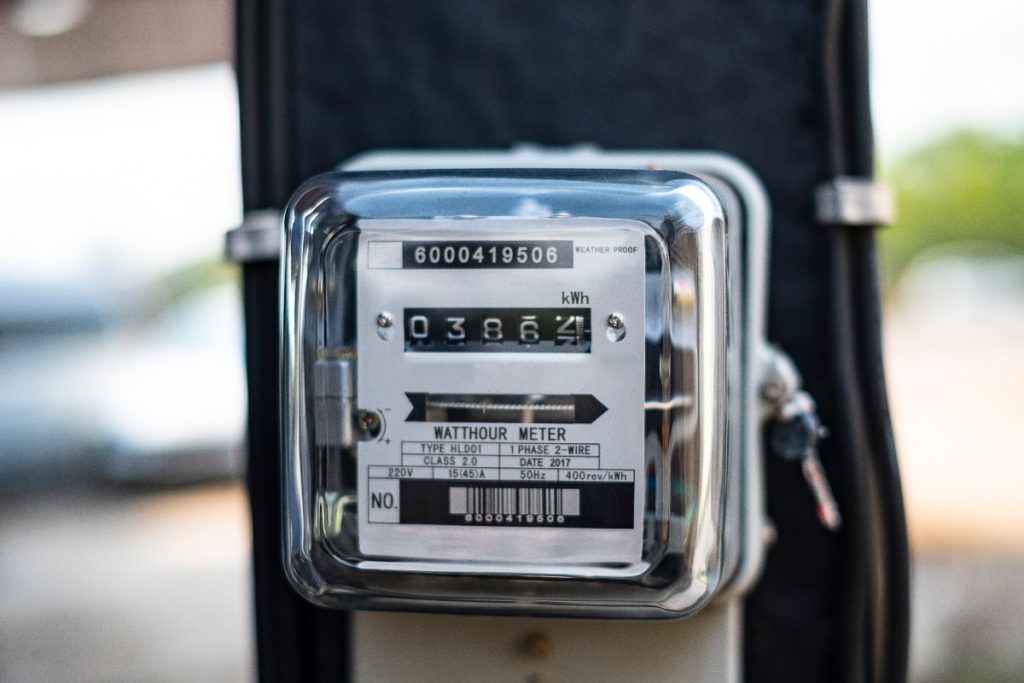 Un compteur Linky installé