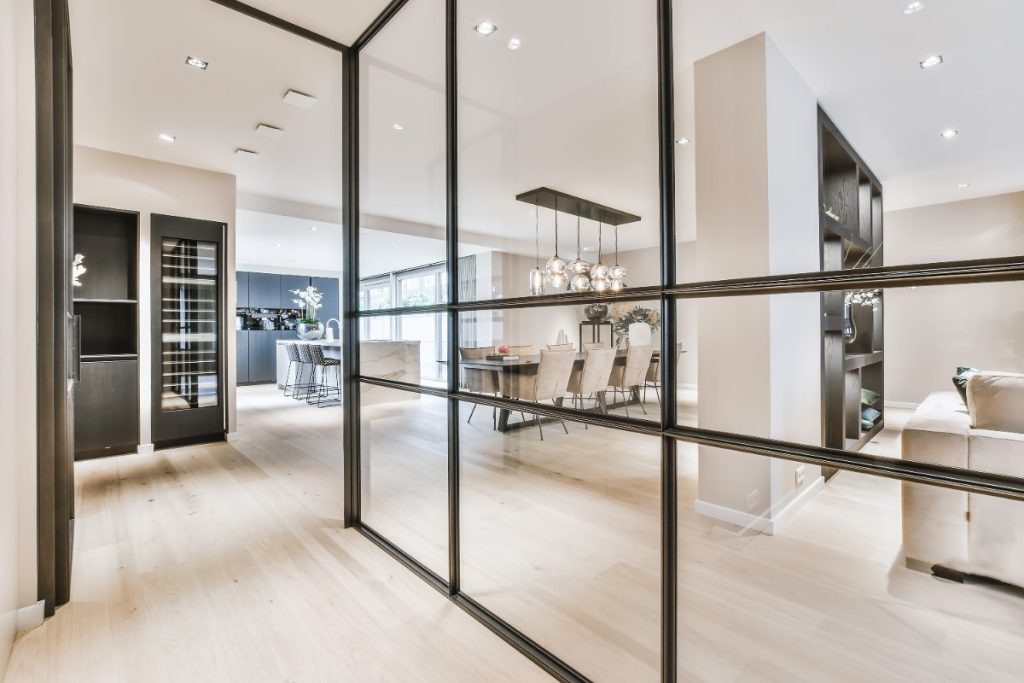 Une verrière installée jusqu